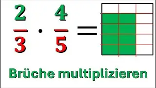 Brüche multiplizieren anschaulich verstehen + nützlicher Trick