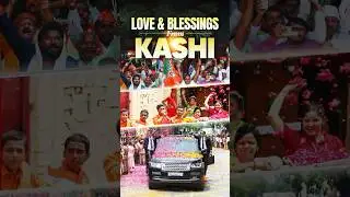 PM Modi receives a warm welcome from Varanasi | #kashi | #shorts