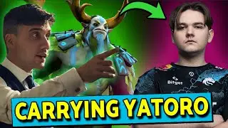 Arteezy's Nature's Prophet Support Hard Carries Yatoro (UNEXPECTED!)