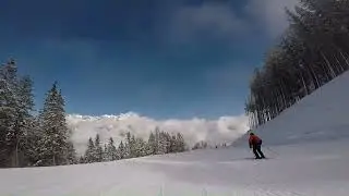 Skiing in Zell am See/Kaprun/Saalbach, Austria - February 2025
