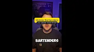 Mobile Bartenders : Automate Your Calendar