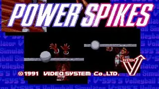 Power Spikes -- 1CC + Modo 2 jugadores con Carlos Madurga