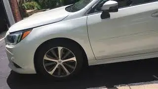 2016 Subaru Legacy oil change using extractor pump