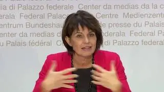 31.10.2018 - BR Leuthard zu: Eisenbahninfrastruktur und Raumplanungsgesetz