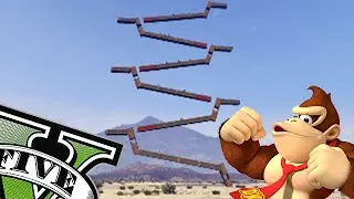 BMX DONKEY KONG INCR&Iacute;VEL - GTA V FUNNY MOMENTS #PS4
