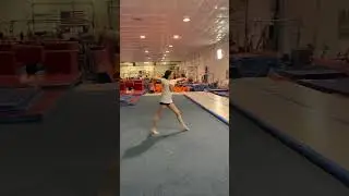 Cat leap with full turn