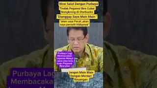 Salut Purbaya Tindak Pegawai Bea Cukai Viral di Medsos