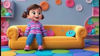 Where Did the Yellow Button Roll? 🟡 | Nursery Rhymes and Kids Songs
