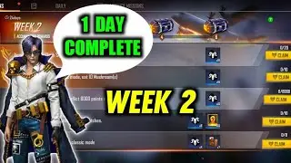 Free fire week 2 mission | Fre Fire New Mission | Free Fire Mission complete | Free Fire Mission