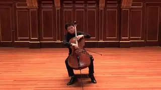 Brannon Cho plays Penderecki: Preludio from Suite for Solo Cello