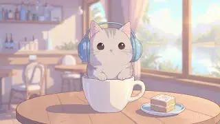 Lakeside Caf&eacute; Morning ☕🐾 | Upbeat Lo Fi for a Fresh Morning