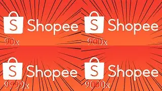 Shopee Logo Getting 9999999X Faster