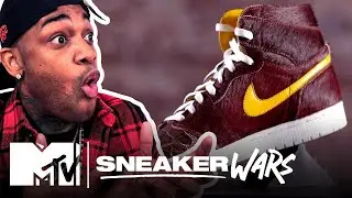 Custom Air Jordan 1 Challenge: Skins Edition | MTV Sneaker Wars