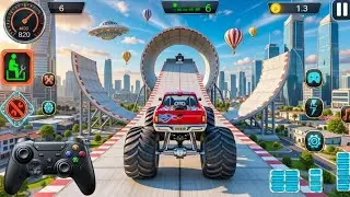 Monster Truck Mega Ramp Racing &ndash; No Limits! ⚡ | Android Gameplay