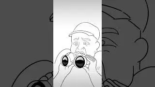 Inktober Days 4+5: Exotic and Binoculars #animation #inktober #inktober2024