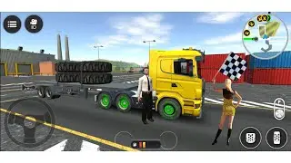Mission to Transport Tires at the Harbor | Driver Simulator 2020 New Update - Best Android Gameplay