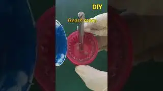 How to Make Plastic Gear Wheel at Home