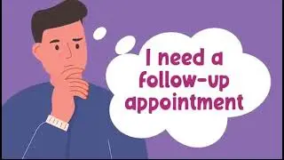 Video of NHS PIFU (Patient Initiated Follow Up) Patient Animation