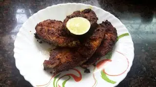 Surmai machli fry | Fish fry | Konkani recipe