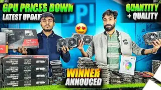 Gpu prices Crash Massively | Graphics Card Prices In Pakistan 2025 | Gpu Prices Down In Pakistan 