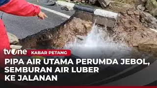 Pipa PDAM di Cirebon Jebol dan Banjiri Jalanan | Kabar Petang