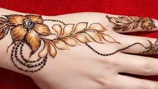 Latest mehndi design 2026 , back hand simple mehndi design, fancy mehndi, latest new mehndi design