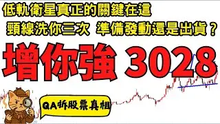 增你強（3028）低軌衛星不是沒走，是在周線頸線反覆洗三次｜怎麼判斷這種股票「到底會不會動」｜QA拆股票真相