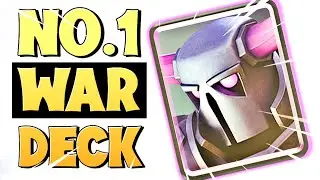 MY #1 CLASH ROYALE DECK FOR CLAN WAR IN 2021 (best win %)