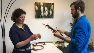 How to make a (festive) willow wreath