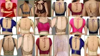 New model blouse back neck design and stitching ब्लाउज पीछे गले में डिजाइन 💯👍👌🫶