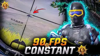 GET 90 Frames Per Second CONSTANTLY120 fps, gaming, pubg mobile 📲 bgmi 90 fps