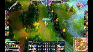 Epic Master-Yi 5v1 quadra kill