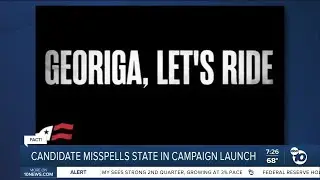 Fact or Fiction: Congressman misspells Georgia in bid for Senate seat?