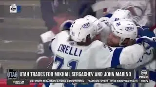 Utah Hockey Club Trades For Mikhail Sergachev And John Marino