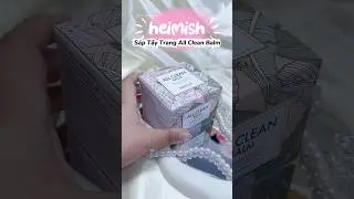 S&aacute;p tẩy trang n&agrave;y &ecirc;mmmmm #alicemeomeo #skincare #heimish #allcleanbalm