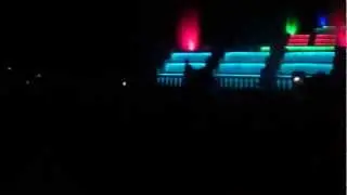 MabiNerd and NinjaComedy  Lightsaber Fight At Local Light show!