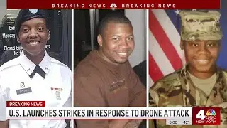 US launches strikes in Iraq, Syria in response to drone attack | NBC New York