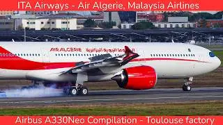 AIRBUS A330Neo Compilation  from Toulouse : ITA, Malaysia, Air Algerie (2026)