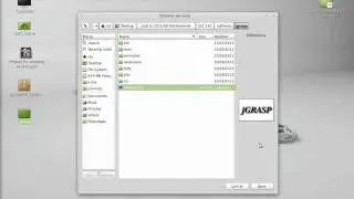 Creating an application launcher for jGRASP in Linux Mint 11
