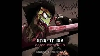 Invader Zim: ZaDe: Zim vs Dib edit.