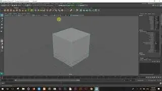 Wireframe view in Maya 3d