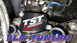 TST INDUSTRIES EMISSIONS BLOCK OFF KIT for KAWASAKI Z400 NINJA 400 install by BLR TUNING