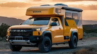 Rugged Meets Chic: Discover the 2025 Yellow Vizal Camper Van