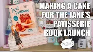 Making the Jane's Patisserie Book Launch Cake feat. Jane's Patisserie | Stack of Books Cake | How To