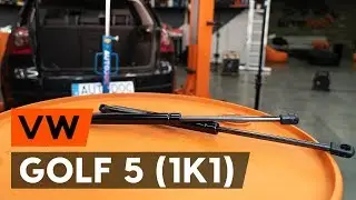 Cum se &icirc;nlocuiește amortizor haion pe VW GOLF 5 (1K1) [TUTORIAL AUTODOC]