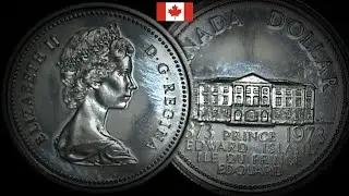 Canada 1 dollar 1973 || 100th Anniversary - Accession of Prince Edward Island