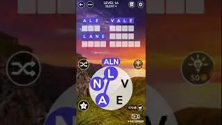 Wordscapes Uncrossed Levels 16 & Most Of 17