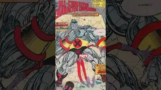 Funny Marvel splash page by Jim Lee and me #short #marvelcomics #funnycomics #comicbook
