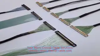 OEM-Ready Micro-Coaxial Cables for Endoscopes Robotics 5G Reliable Signal Transmission Wholesalers i