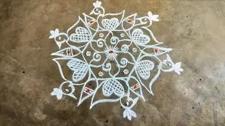 #day34 Thaipoosam special rangoli❣️designs #priyasdailyrangoli #1millionviews #dailyrangoli #rangoli